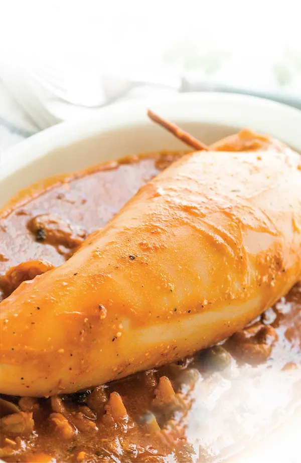 Calamares en salsa
