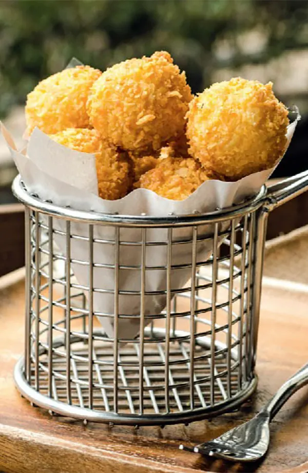 Croquetas de cangrejo