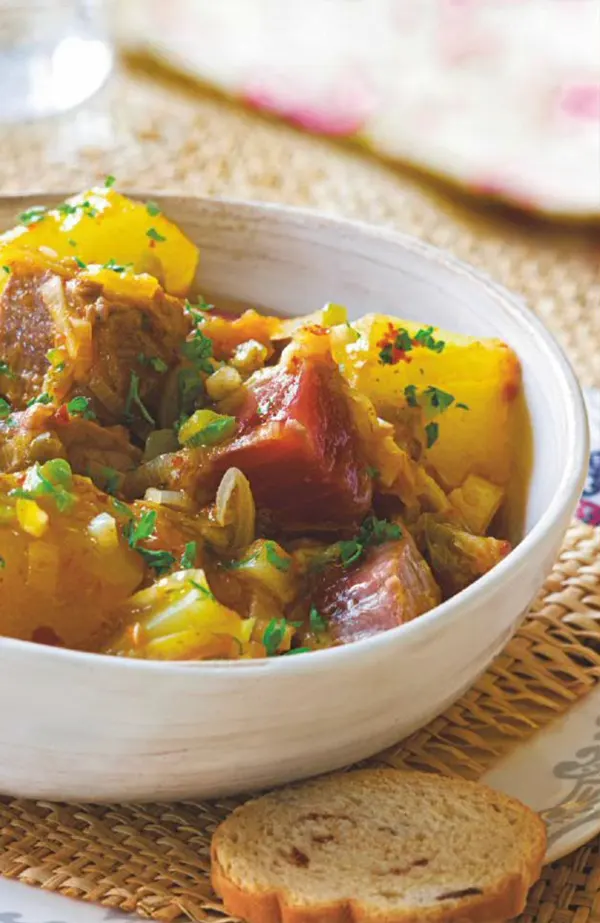 Guiso de atún con patatas